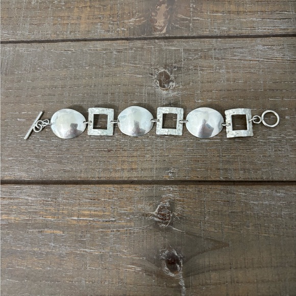 Jewelry - Silver Geometric Bracelet